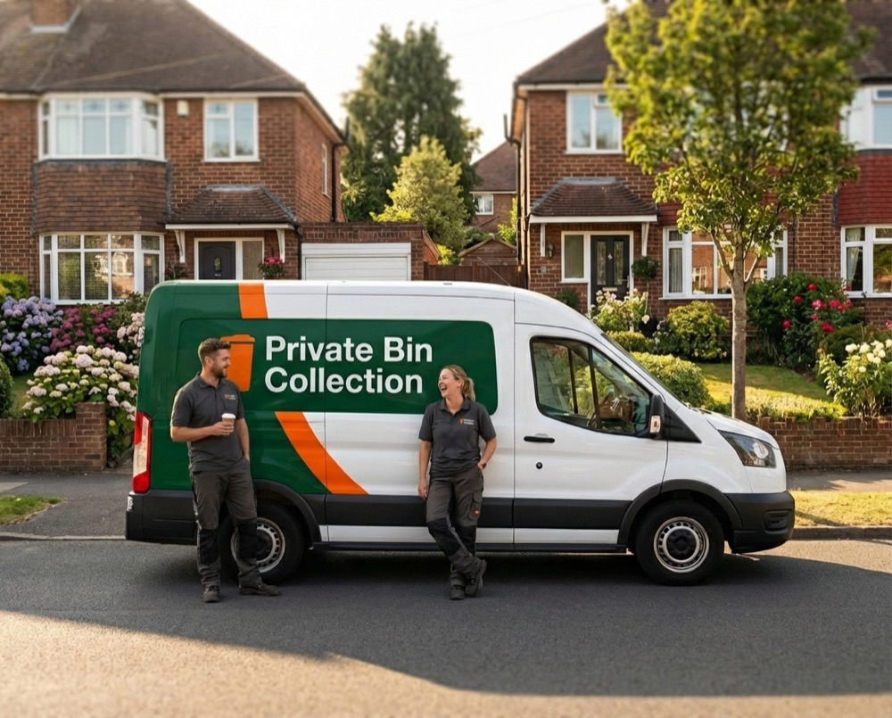 Private bin collection team serving Rustington and West Sussex